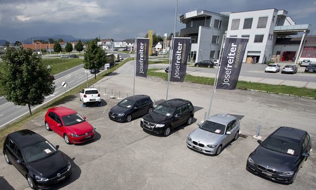 Unser Verkaufsplatz am Aussengelände